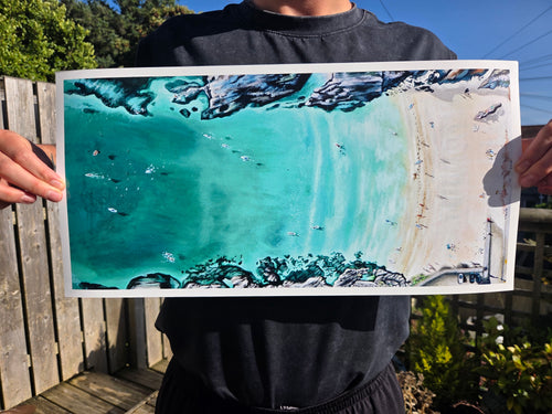 'Fenella Beach' Art Print