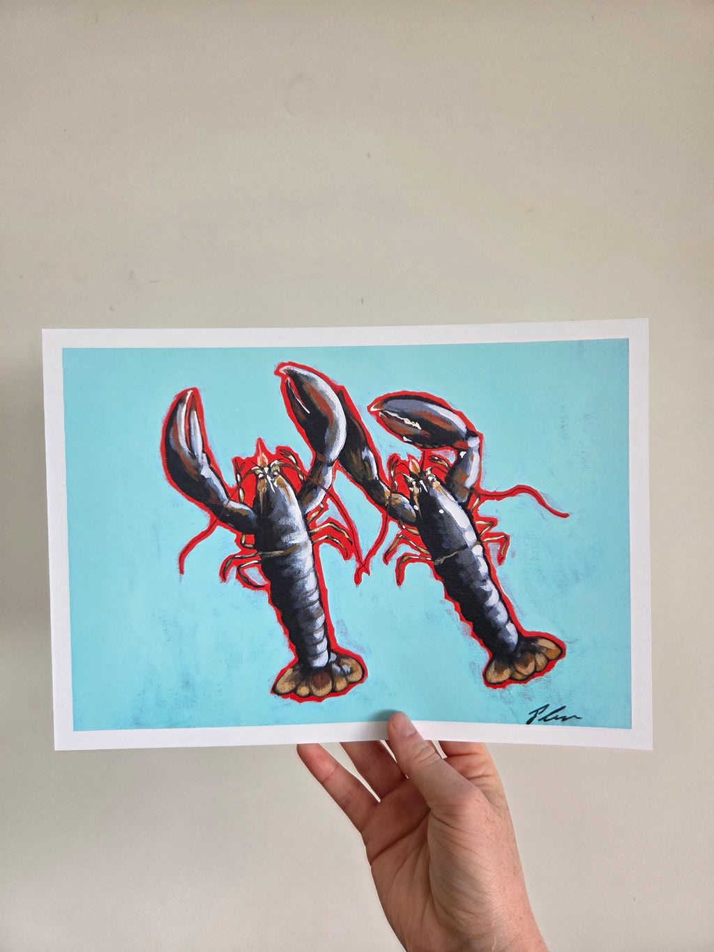 'Lobstergate' Print