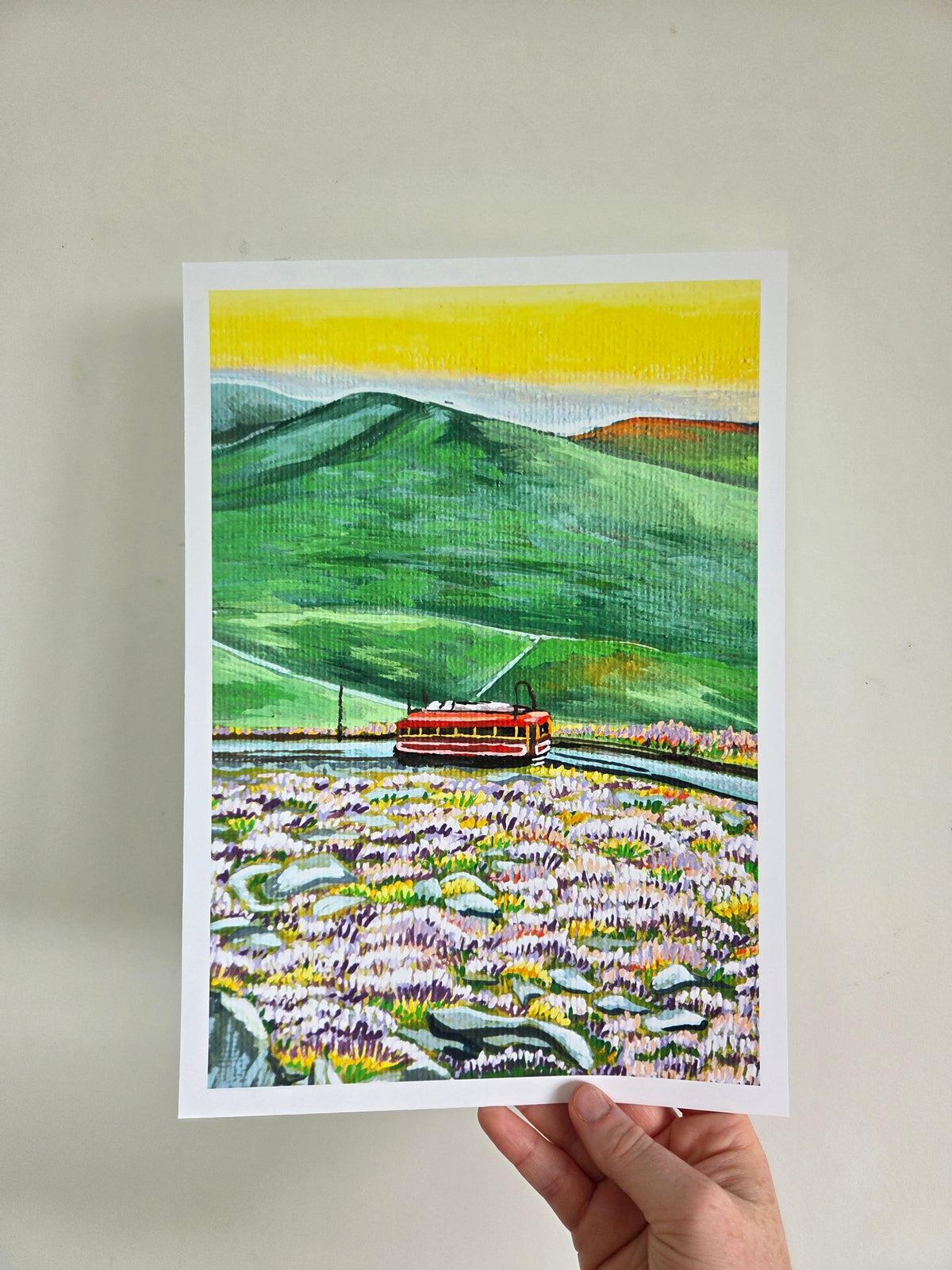 'Snaefell' Art Print