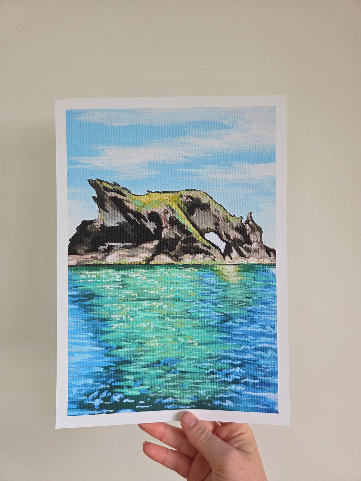 'Drinking Dragon' Art Print