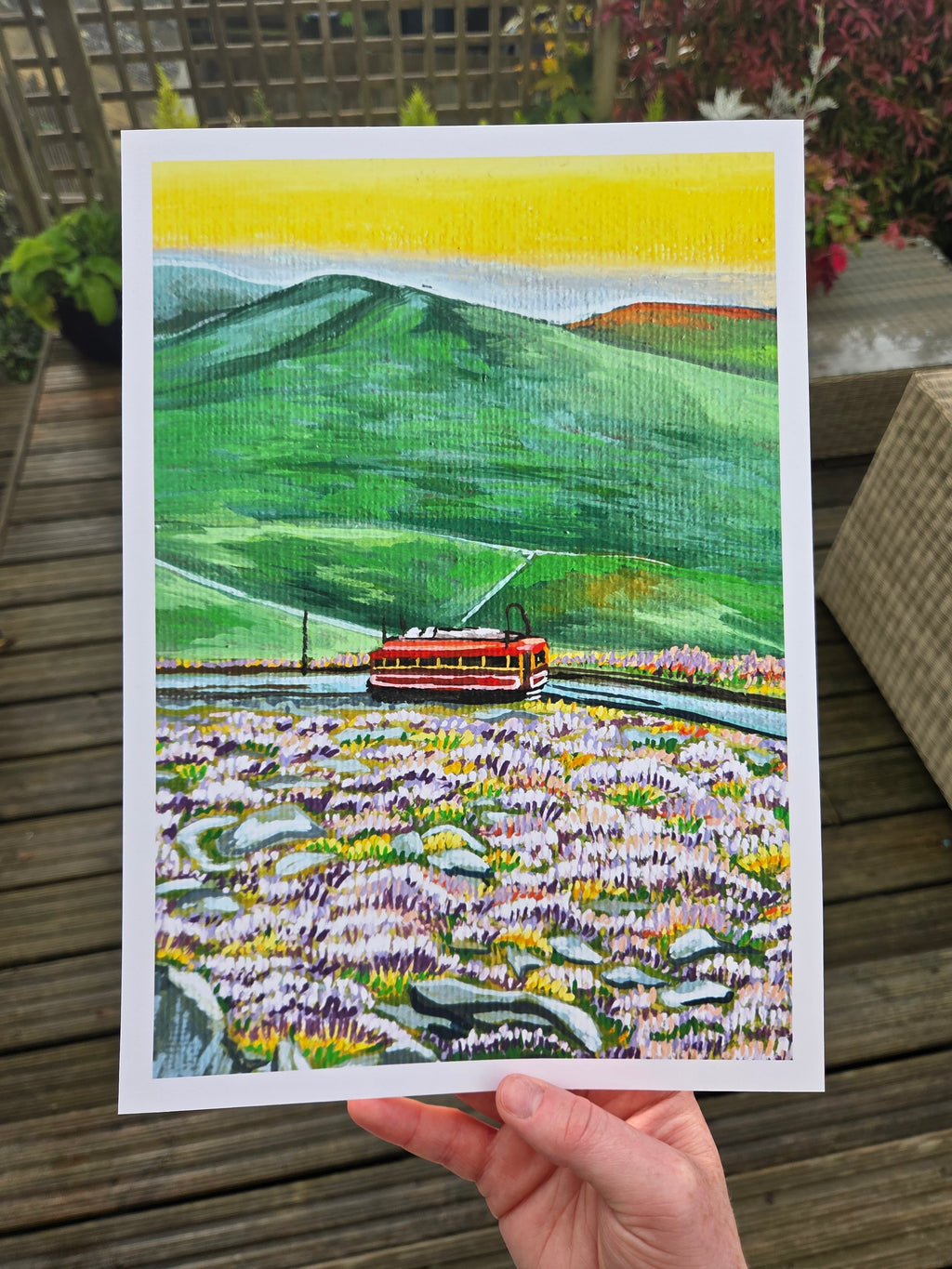 'Snaefell' Art Print