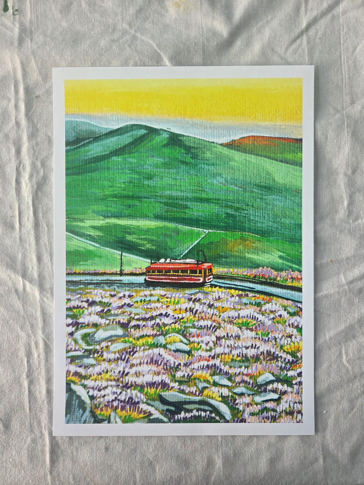 'Snaefell' Art Print