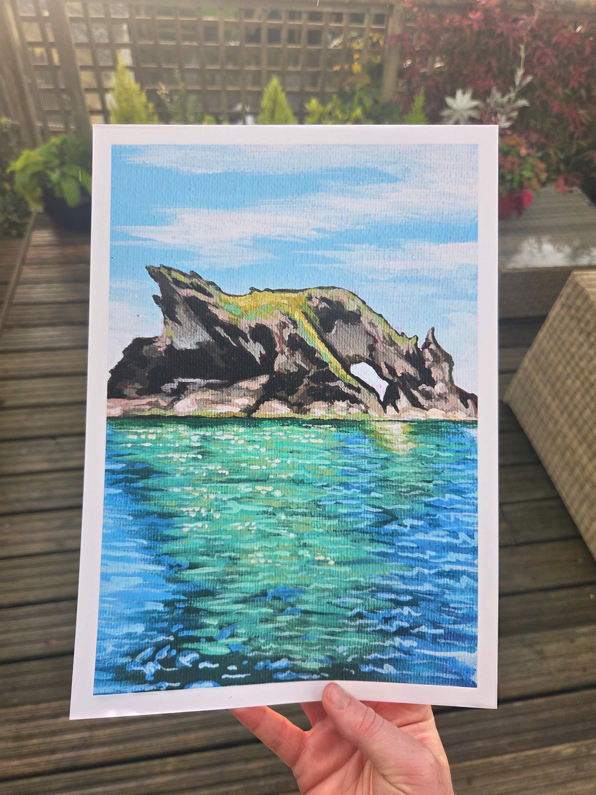 'Drinking Dragon' Art Print