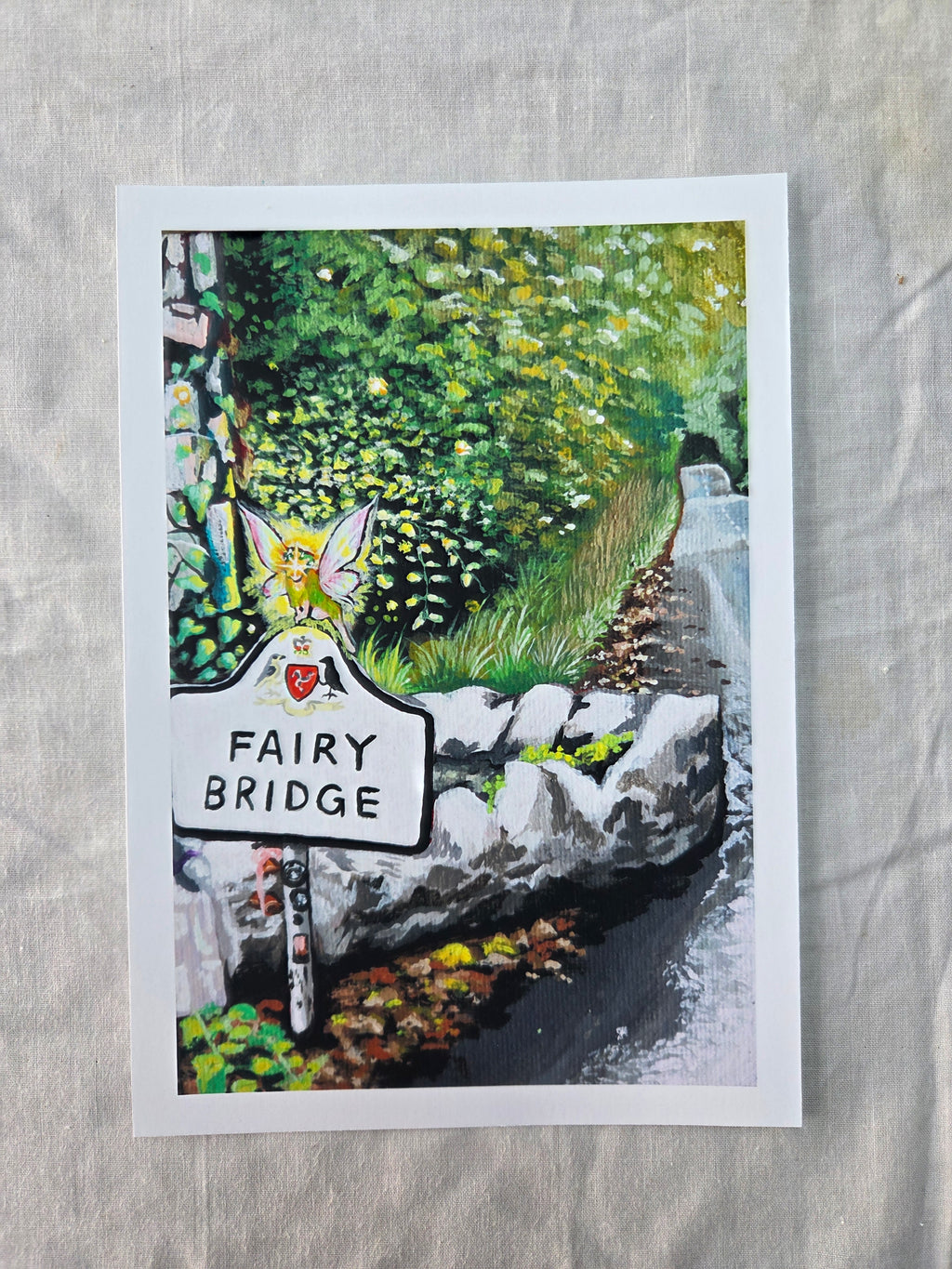 'Fairy Glen' Art Print