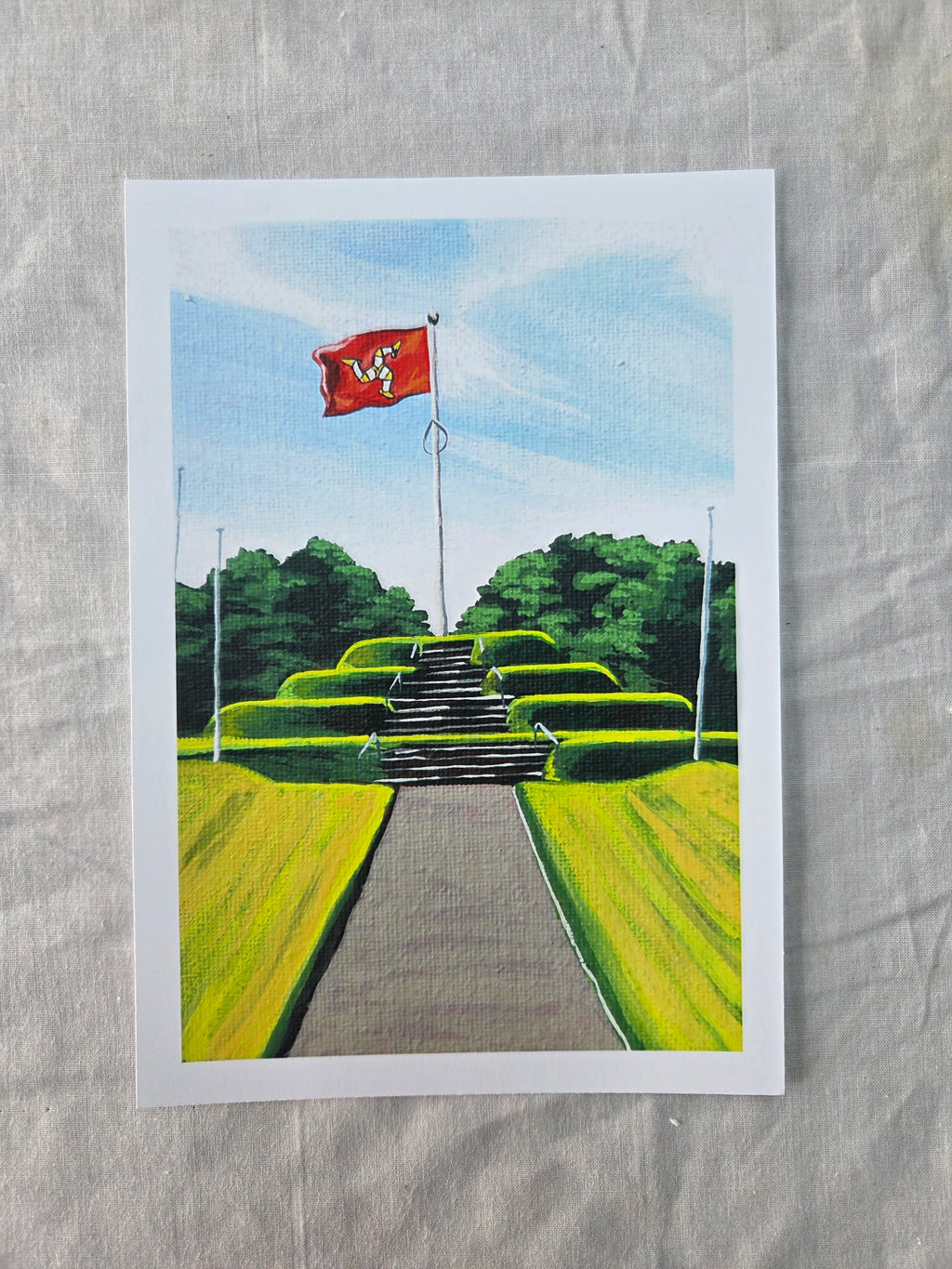 'Tynwald Hill' Art Print