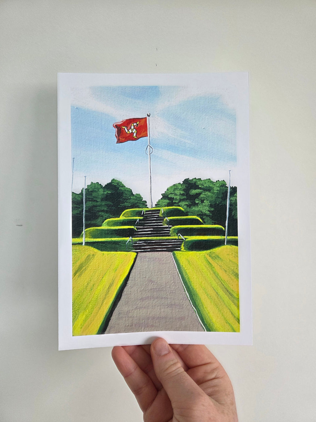 'Tynwald Hill' Art Print