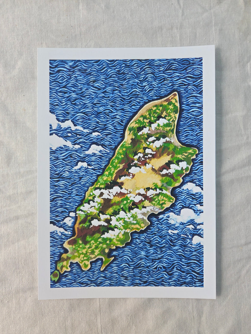 'Isle of Man' Art Print
