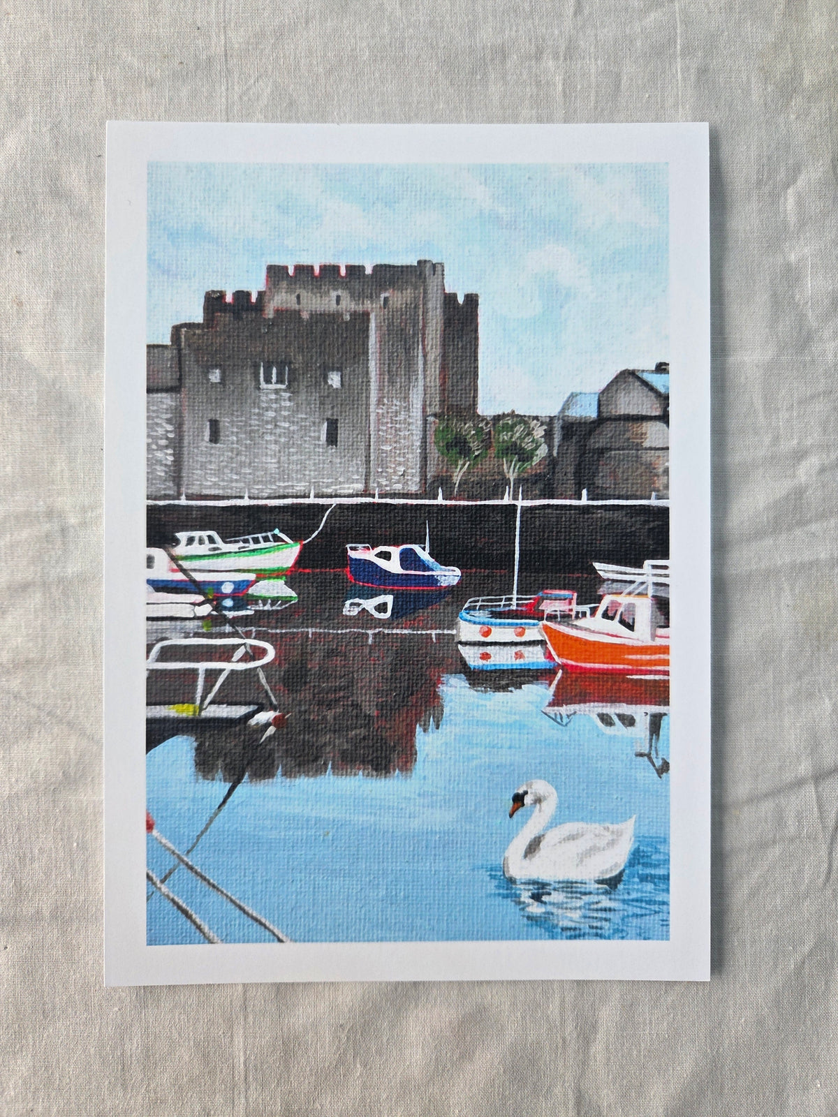 'Castle Rushen' Art Print