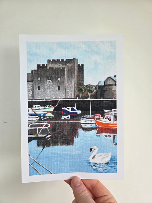 'Castle Rushen' Art Print