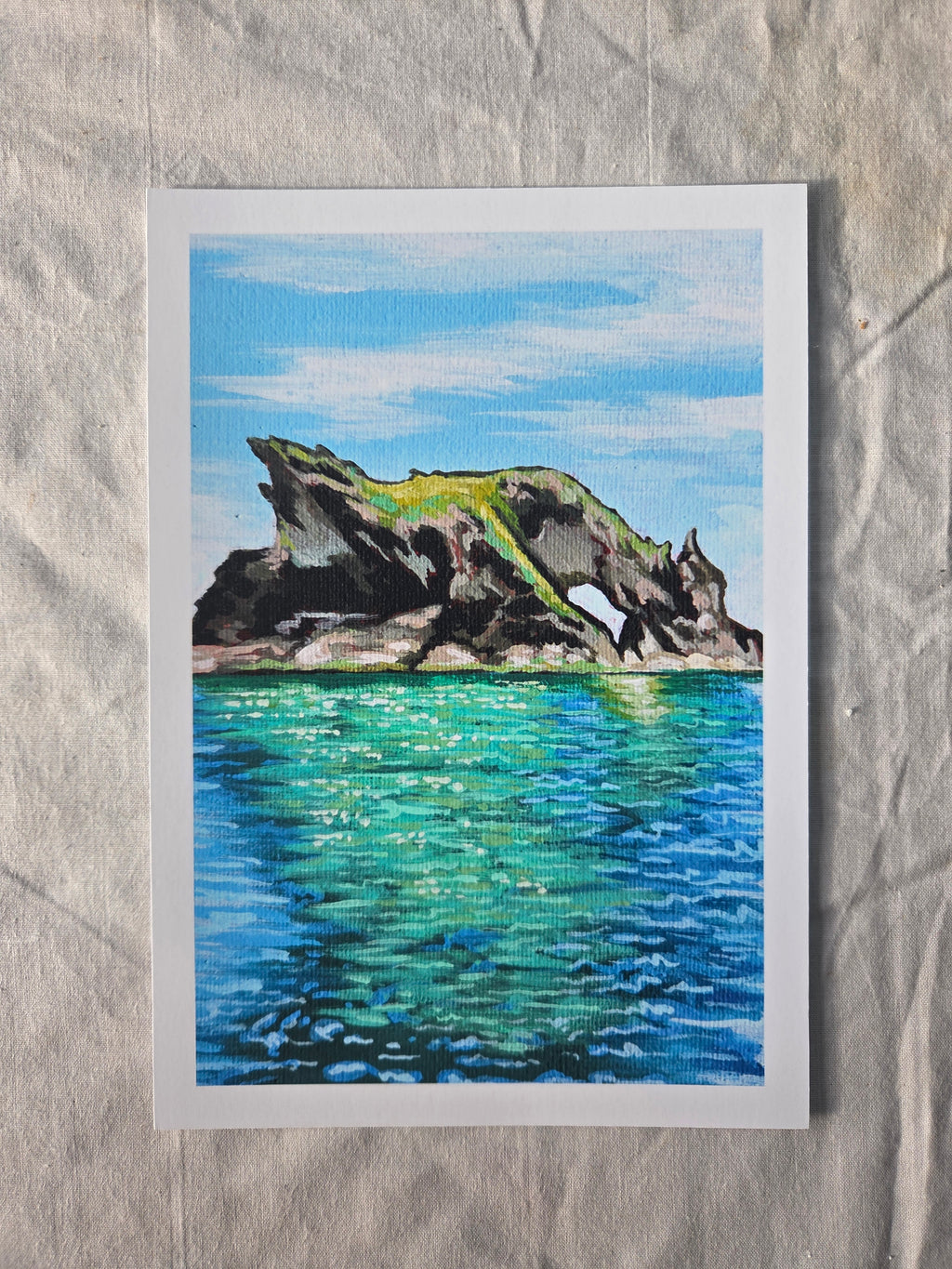 'Drinking Dragon' Art Print