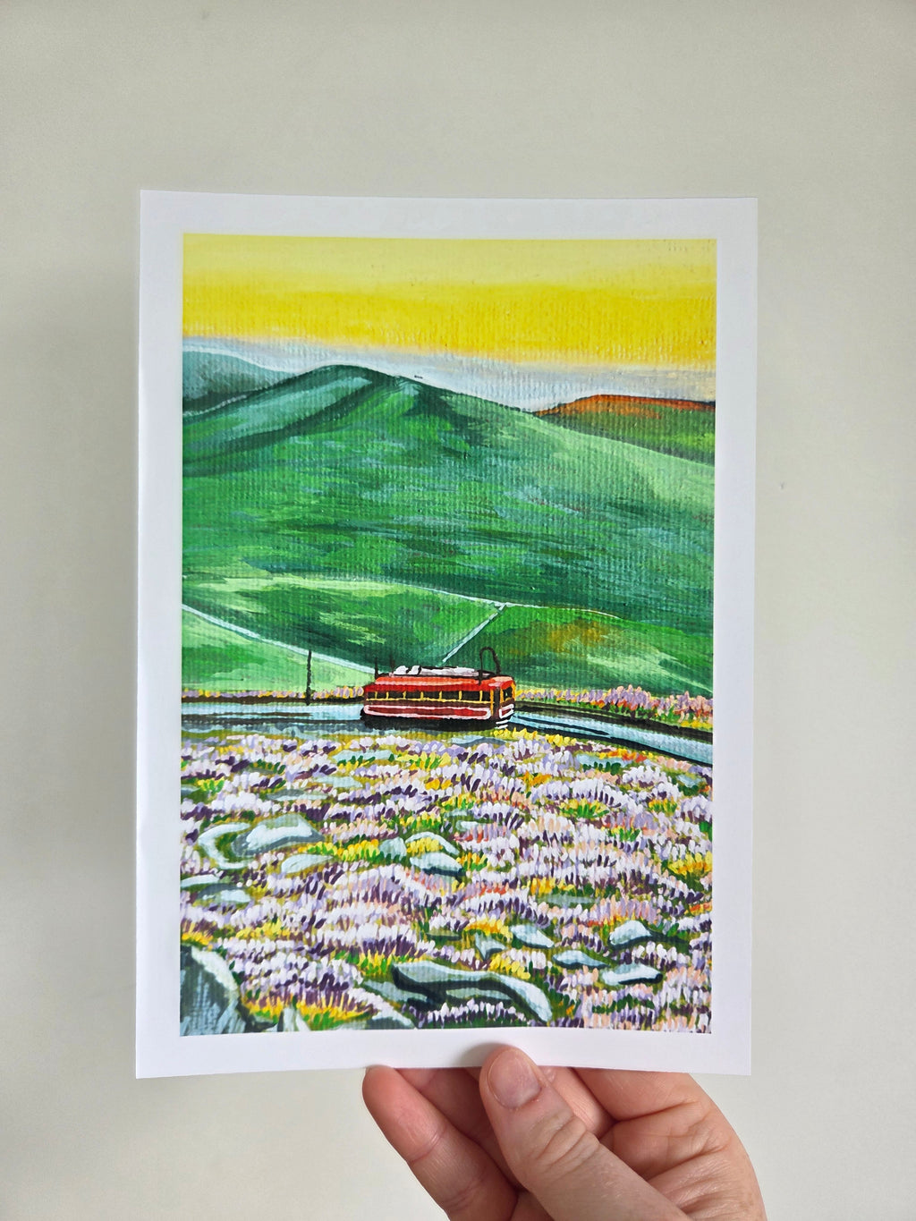 'Snaefell' Art Print