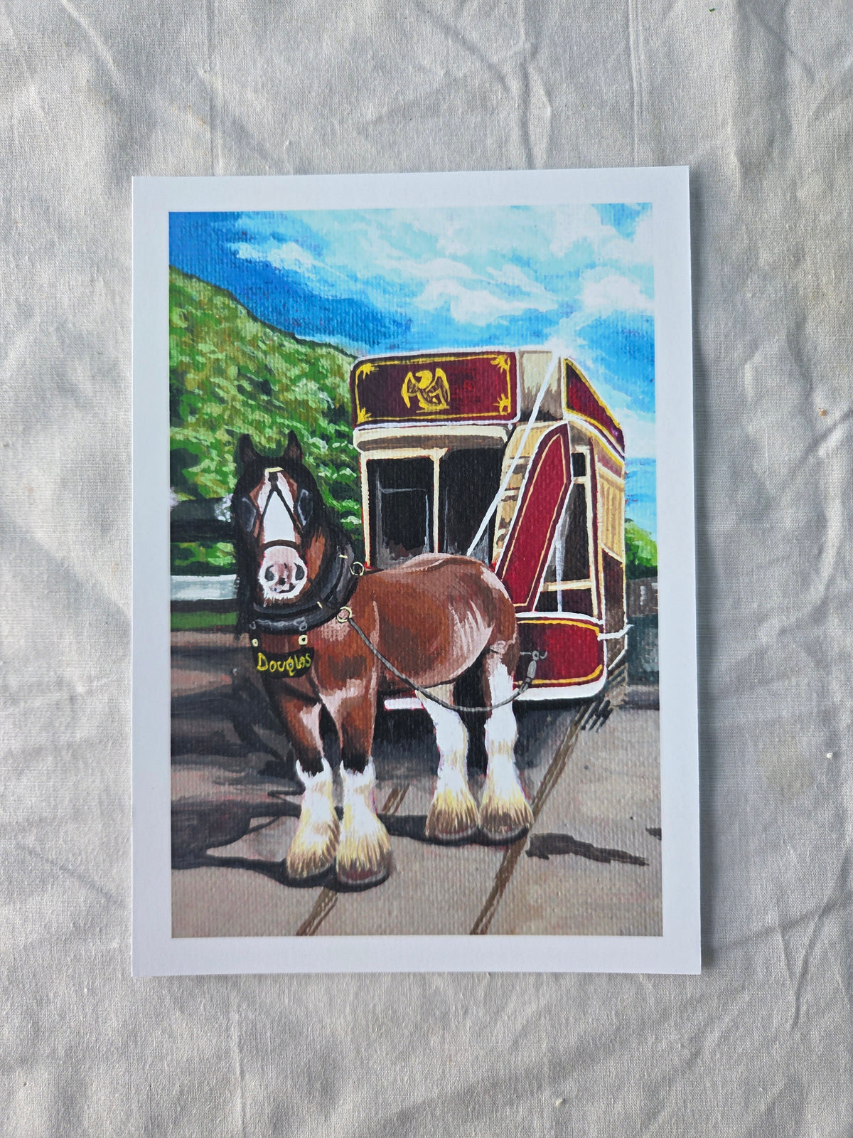 'Horse Tram' Art Print