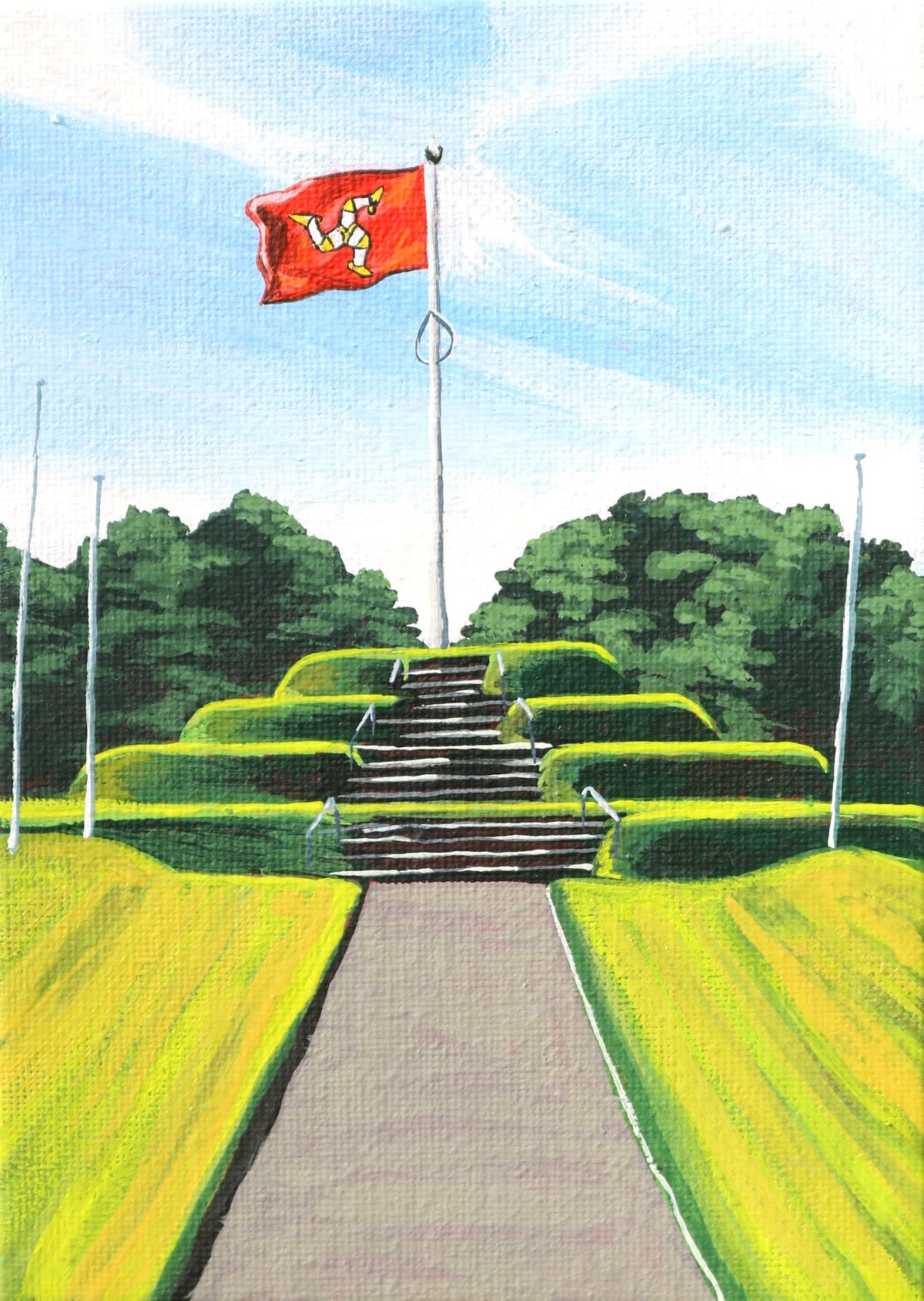 'Tynwald Hill' - Mini Original