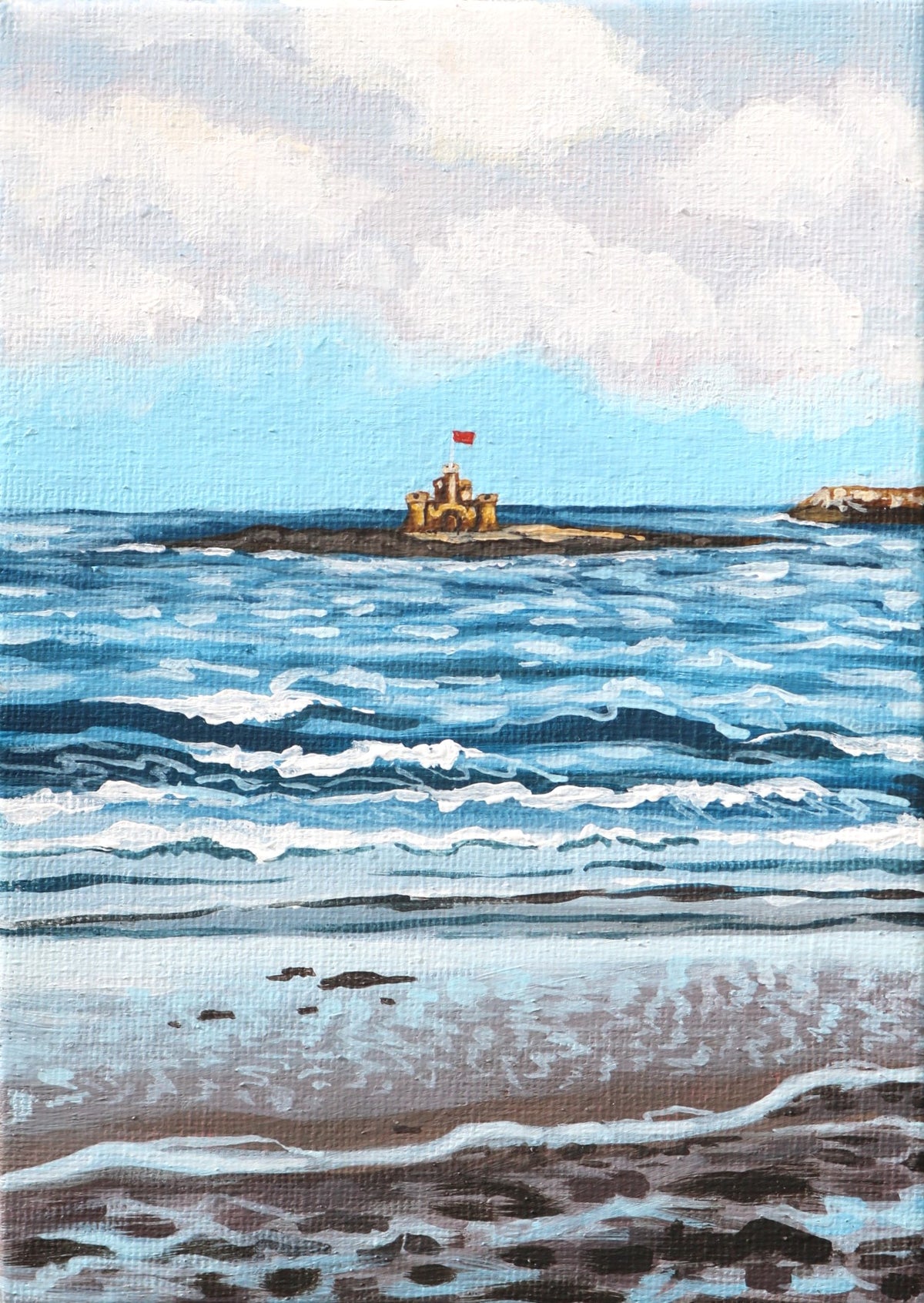 'Tower of Refuge' - Mini Original