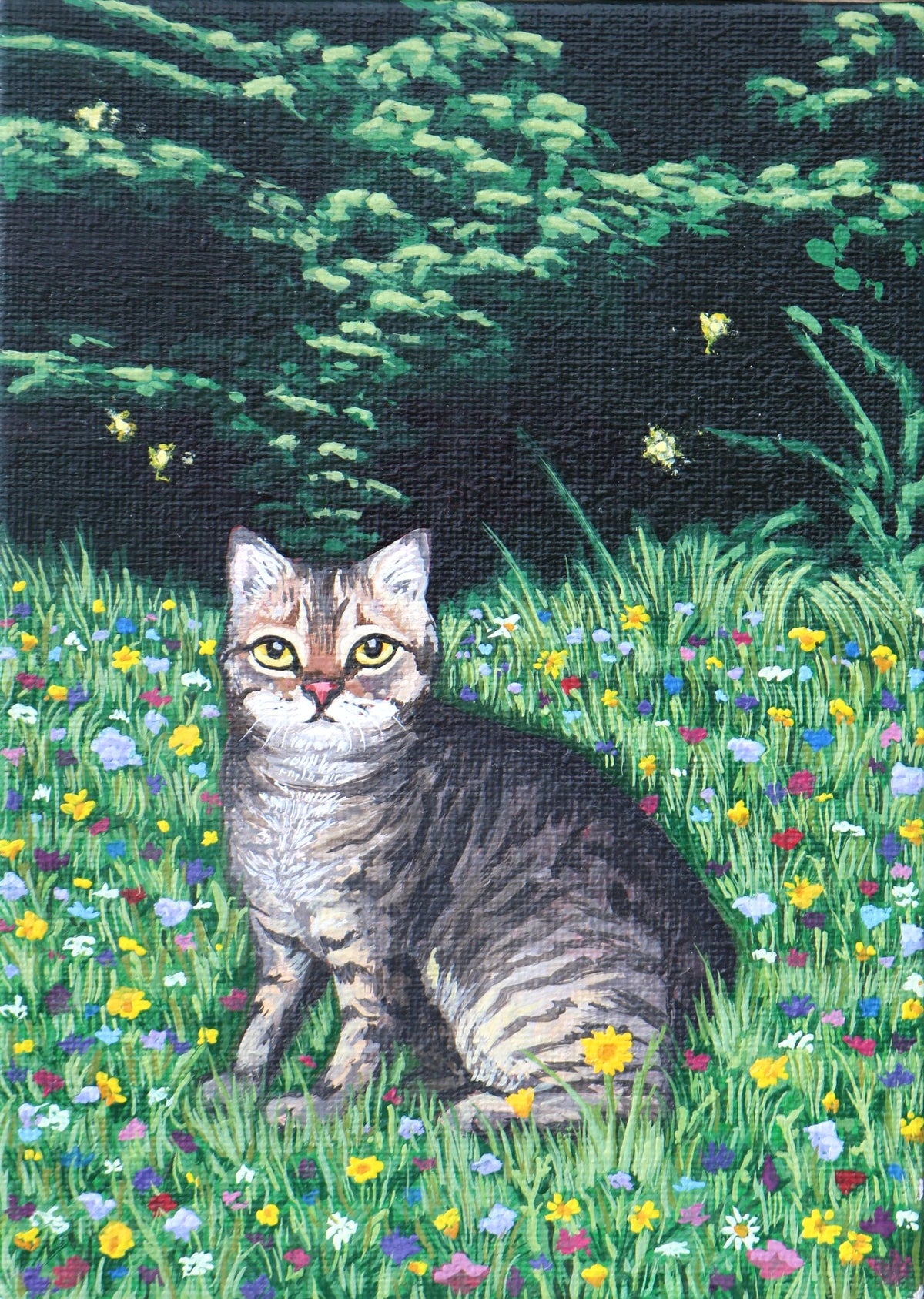 'Manx Cat' - Mini Original